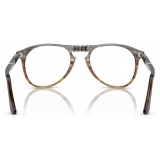 Persol - PO9714VM - Opal Brown Embedding - Optical Glasses - Persol Eyewear