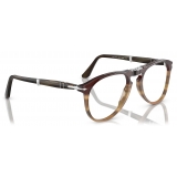 Persol - PO9714VM - Striato Marrone - Occhiali da Vista - Persol Eyewear