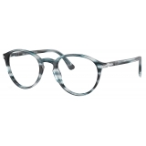 Persol - PO3218V - Striped Grey - Optical Glasses - Persol Eyewear