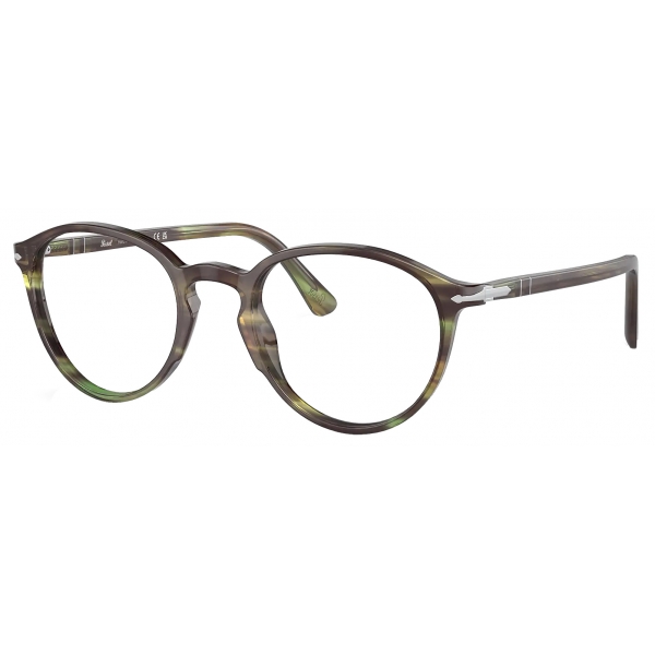 Persol - PO3218V - Striped Green - Optical Glasses - Persol Eyewear