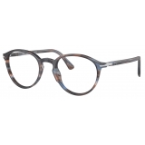 Persol - PO3218V - Striato Blu - Occhiali da Vista - Persol Eyewear