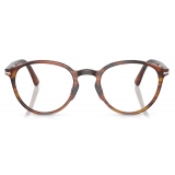 Persol - PO3218V - Striped Brown - Optical Glasses - Persol Eyewear