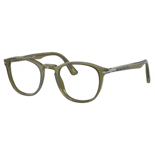 Persol - PO3143V - Verde Oliva Trasparente - Occhiali da Vista - Persol Eyewear