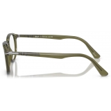 Persol - PO3143V - Verde Oliva Trasparente - Occhiali da Vista - Persol Eyewear