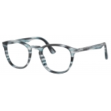 Persol - PO3143V - Striped Grey - Optical Glasses - Persol Eyewear