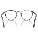 Persol - PO3143V - Striped Grey - Optical Glasses - Persol Eyewear