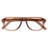 Cutler & Gross - 0822 Aviator Optical Glasses - Rhubarb - Luxury - Cutler & Gross Eyewear