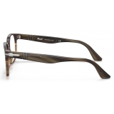 Persol - PO3283V - Nero Sfumato Marrone - Occhiali da Vista - Persol Eyewear