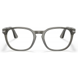 Persol - PO3283V - Transparent Taupe Grey - Optical Glasses - Persol Eyewear