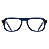 Cutler & Gross - 0822 Aviator Optical Glasses - Matt Classic Navy Blue - Luxury - Cutler & Gross Eyewear