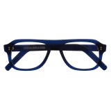Cutler & Gross - 0822 Aviator Optical Glasses - Matt Classic Navy Blue - Luxury - Cutler & Gross Eyewear