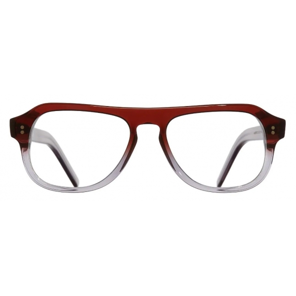 Cutler & Gross - 0822V2 Aviator Optical Glasses - Grad Sherry - Luxury - Cutler & Gross Eyewear