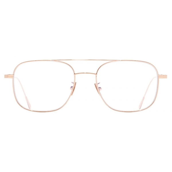 Cutler & Gross - 0003 Aviator Optical Glasses - Rose Gold 18K - Luxury - Cutler & Gross Eyewear