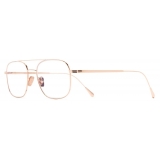 Cutler & Gross - 0003 Aviator Optical Glasses - Rose Gold 18K - Luxury - Cutler & Gross Eyewear