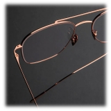 Cutler & Gross - 0003 Aviator Optical Glasses - Rose Gold 18K - Luxury - Cutler & Gross Eyewear