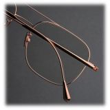 Cutler & Gross - 0003 Aviator Optical Glasses - Rose Gold 18K - Luxury - Cutler & Gross Eyewear