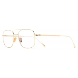 Cutler & Gross - 0003 Aviator Optical Glasses - Gold 18K - Luxury - Cutler & Gross Eyewear