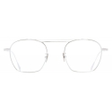 Cutler & Gross - 0004 Aviator Optical Glasses - Rhodium - Luxury - Cutler & Gross Eyewear