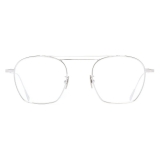 Cutler & Gross - 0004 Aviator Optical Glasses - Rhodium - Luxury - Cutler & Gross Eyewear