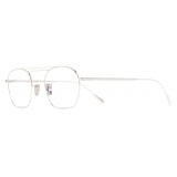 Cutler & Gross - 0004 Aviator Optical Glasses - Rhodium - Luxury - Cutler & Gross Eyewear