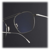 Cutler & Gross - 0004 Aviator Optical Glasses - Rhodium - Luxury - Cutler & Gross Eyewear