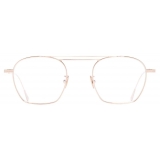 Cutler & Gross - 0004 Aviator Optical Glasses - Rose Gold - Luxury - Cutler & Gross Eyewear