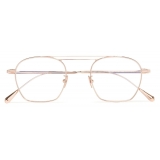 Cutler & Gross - 0004 Aviator Optical Glasses - Rose Gold - Luxury - Cutler & Gross Eyewear