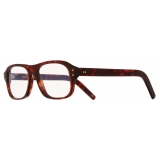 Cutler & Gross - 0847 Kingsman Aviator Optical Glasses - Dark Turtle Havana - Luxury - Cutler & Gross Eyewear