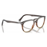 Persol - PO3278V - Striato Grigio Sfumato Marrone - Occhiali da Vista - Persol Eyewear