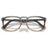 Persol - PO3278V - Striped Grey Gradient Brown - Optical Glasses - Persol Eyewear