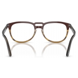 Persol - PO3278V - Black Striped Brown - Optical Glasses - Persol Eyewear