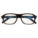 Cutler & Gross - 0847 Kingsman Aviator Optical Glasses - Black - Luxury - Cutler & Gross Eyewear