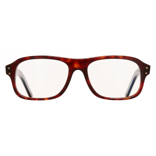 Cutler & Gross - 0847V2 Kingsman Aviator Optical Glasses - Large - Dark Turtle Havana - Luxury - Cutler & Gross Eyewear