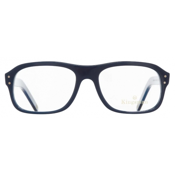 Cutler & Gross - 0847V2 Kingsman Aviator Optical Glasses - Large - Marine Blue - Luxury - Cutler & Gross Eyewear