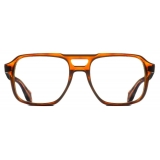 Cutler & Gross - 1394 Aviator Optical Glasses - Honey Havana - Luxury - Cutler & Gross Eyewear