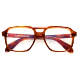 Cutler & Gross - 1394 Aviator Optical Glasses - Honey Havana - Luxury - Cutler & Gross Eyewear