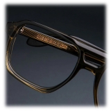 Cutler & Gross - 1394 Aviator Optical Glasses - Olive - Luxury - Cutler & Gross Eyewear