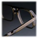Cutler & Gross - 1394 Aviator Optical Glasses - Olive - Luxury - Cutler & Gross Eyewear