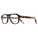 Cutler & Gross - 0822V3 Aviator Optical Glasses - Large - Black on Camo - Luxury - Cutler & Gross Eyewear