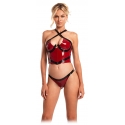 Belarex - Bustino Tokyo - Rosso Scuro - Bustino - Lingerie - Luxury Exclusive Collection