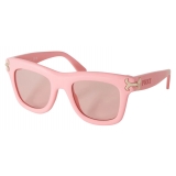 Emilio Pucci - Square Sunglasses - Rose Pink - Sunglasses - Emilio Pucci Eyewear