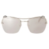 Emilio Pucci - Occhiali da Sole Squadrati - Palladio Argento Nero - Occhiali da Sole - Emilio Pucci Eyewear