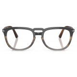 Persol - PO3278V - Nero Marrone Striato - Occhiali da Vista - Persol Eyewear