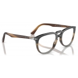 Persol - PO3278V - Black Striped Brown - Optical Glasses - Persol Eyewear