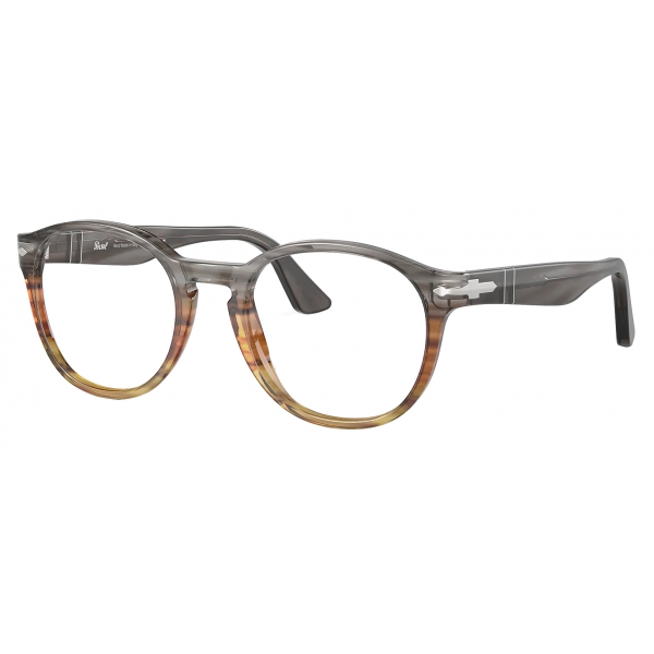 Persol - PO3284V - Striped Grey Gradient Striped Brown - Optical Glasses - Persol Eyewear