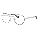 Persol - PO2460V - Blu Argento - Occhiali da Vista - Persol Eyewear