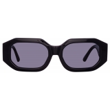 The Attico - Occhiali da Sole Angolari Blake in Nero - Occhiali da Sole - Official - The Attico Eyewear by Linda Farrow