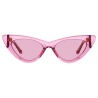 The Attico - Dora D-Frame Sunglasses in Pink - Sunglasses - Official - The Attico Eyewear by Linda Farrow
