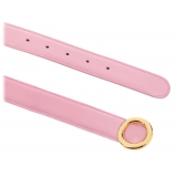 Avvenice - Iris - Premium Leather Belt - Pink - Handmade in Italy - Exclusive Luxury Collection