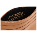 Avvenice - Premium Leather Credit Card Holder - Canyon - Handmade in Italy - Exclusive Luxury Collection
